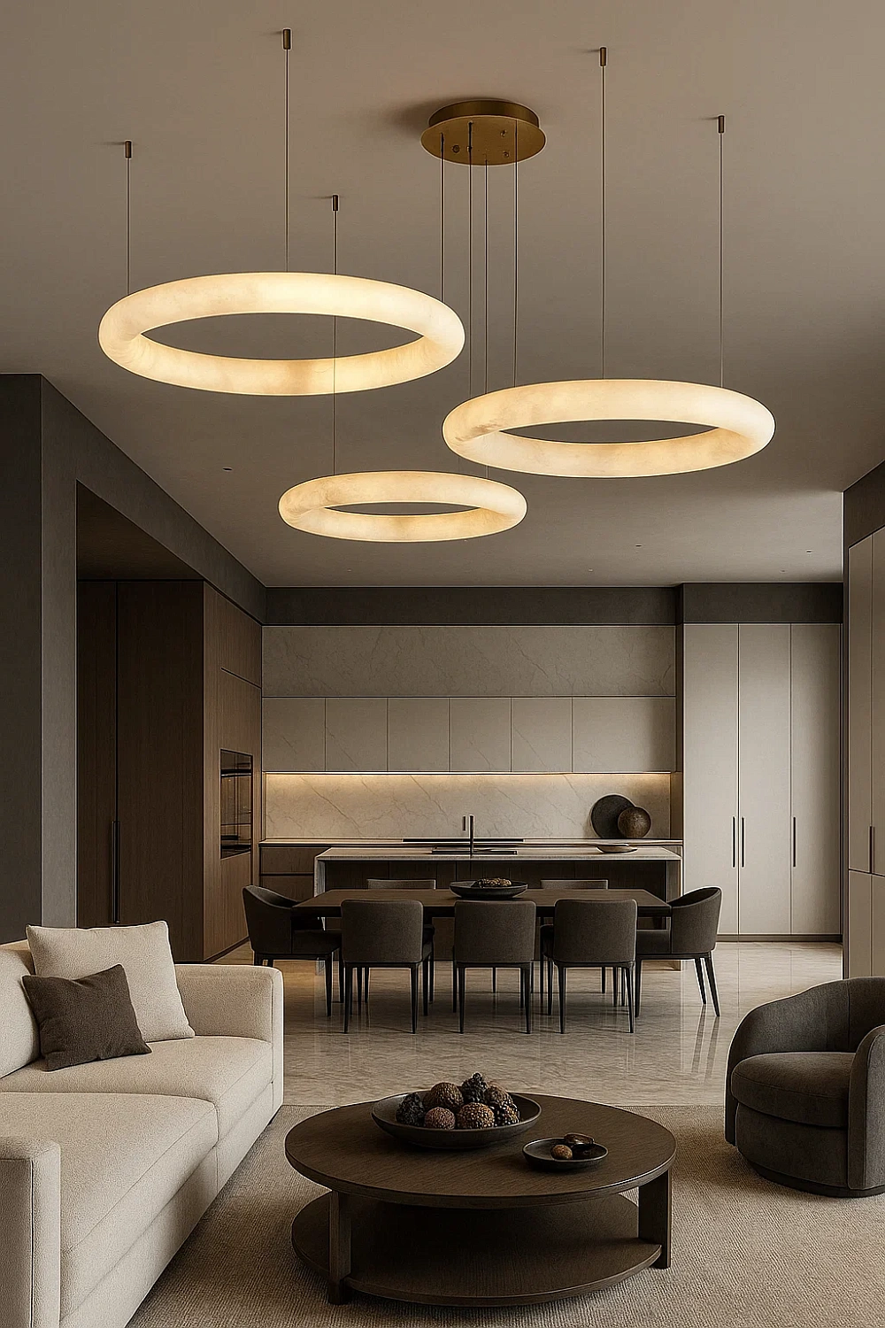 Lighting Trend 2025: The Return of Alabaster Marble lights