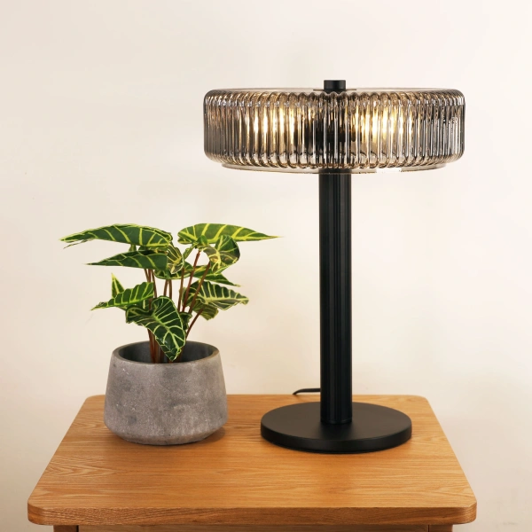 Table lamp Gordon E14 Black
