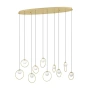 Pendant lamp PORTOCOLOM 10 LED 30W 3K BRS