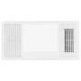 Exhaust fan Mercury 3-in-1 Bathroom Heater 3CCT 15W LED WHT