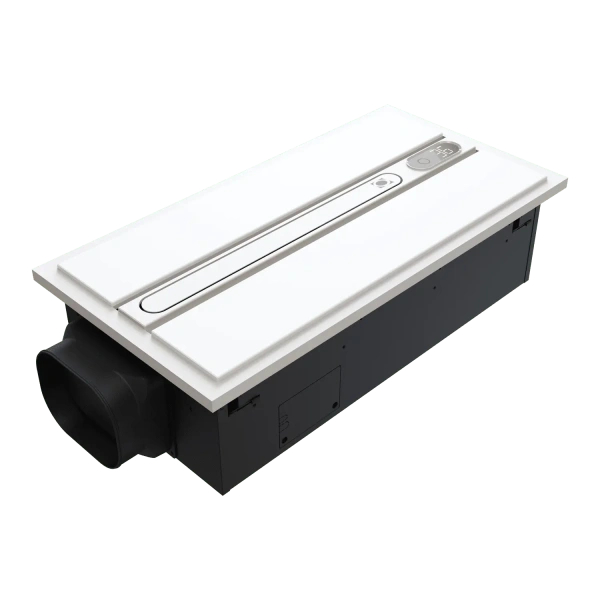 Exhaust fan Airsway 6-in-1 Slimline Bathroom Heater 3CCT 24W LED WHT