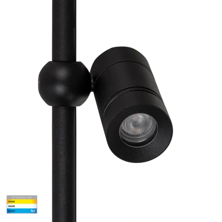 Garden Spot Light Lille 1 LED 2.5W 3CCT HV1441T-1-BLK