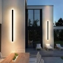 Wall light Equator 150 LED 40W 6K IP65 BLK