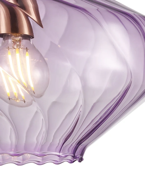Pendant lamp CAMPANA 3 E14 D20 PUR Pendant lamp CAMPANA 3 E14 D20 PUR