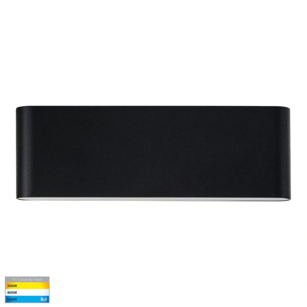 Wall light Lisse BLK Fixed Down LED HV3652T-BLK IP65