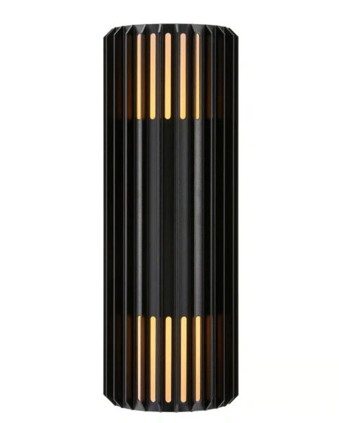 Wall light Aludra double E27 BLK