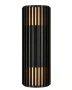 Wall light Aludra double E27 BLK