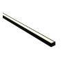 Aluminium Profile HV9693-1612-BLK 1m