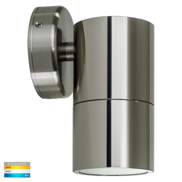 Wall light Tivah 316 SS 3CCT Fixed Down HV1107GU10T IP65