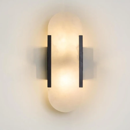 Wall light Yves Small E14 H440 BLK