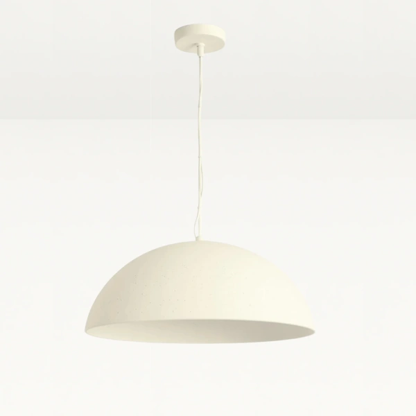 Pendant lamp Clay Natural E27