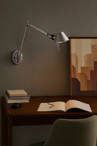 Wall lamp Pico W1 SL with In-Line Switch Flex and Plug DIY