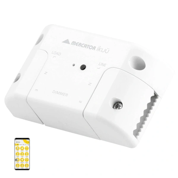 Ikuü Smart Zigbee Wi-Fi Inline Switch With Dimmer