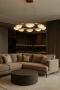Pendant lamp Miraflores P8 Alabaster Spanish Marble D80 LED 40W CCT Dim BRS
