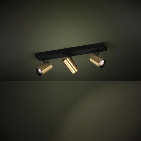 Spotlight CUMARIBO 3X5W GU10 4000K BRS MATT-BLK