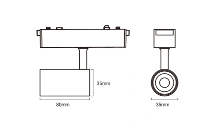 Track Spotlight Z3015-6.36.CCT.BK 48V 6W WIFI