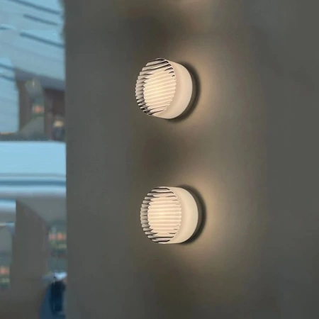 Wall lamp Ripple LED 7W 3CCT IP65 WHT