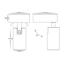 Wall light Revo WHT Single Adjustable HV3681T-WHT IP65