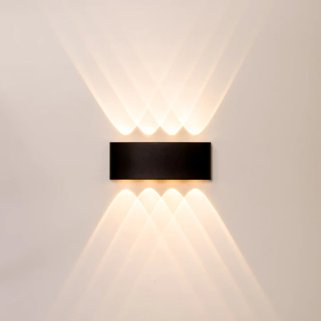 Wall light Maro Up & Down TRICol LED 8W IP54 BLK