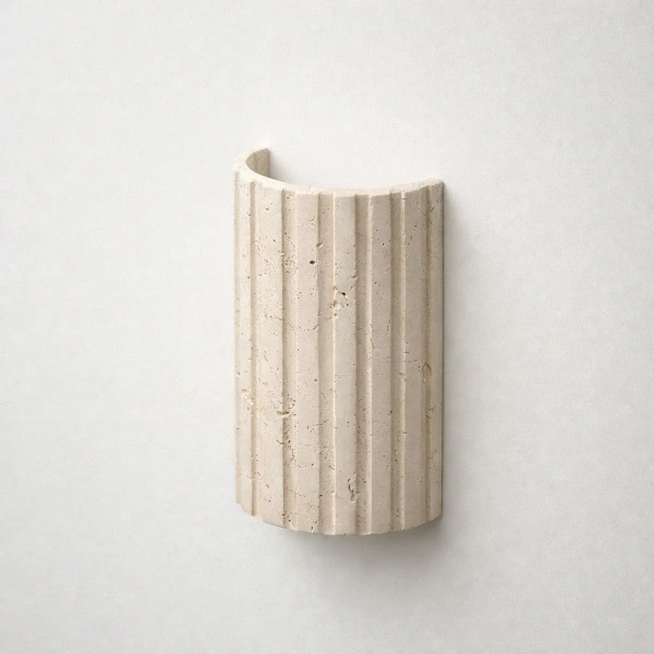 Wall lamp Shore Travertine G9