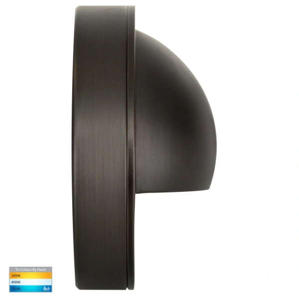 Step light Pinta Antique Brass with Eyelid HV2903T-AB IP65