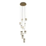 Pendant lamp Mira LED 96W D60 gold