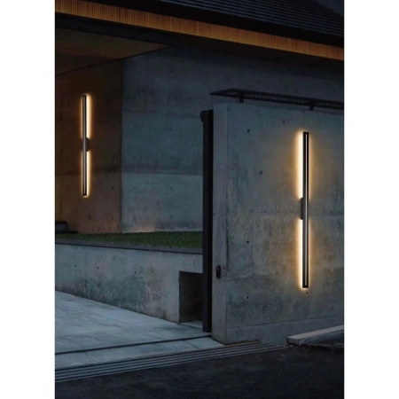 Wall light Edgar 100 LED 26W 3CCT IP54 BLK