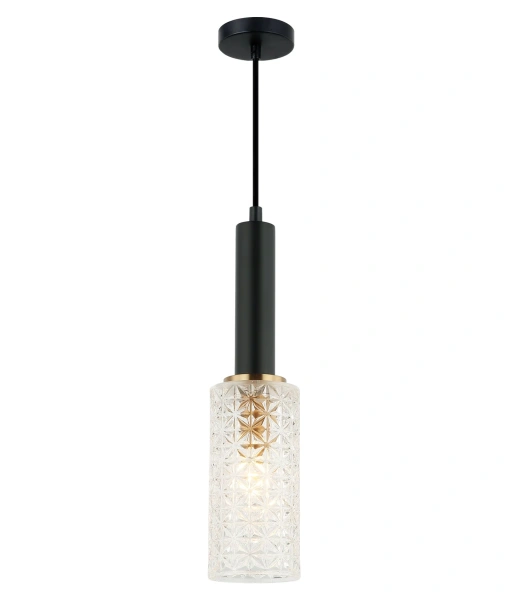 Pendant lamp CLEO Oblong Cut Glass