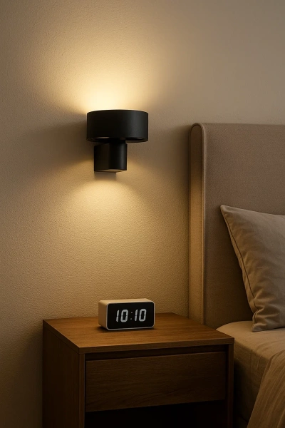 Wall lamp RONDO W1 BK