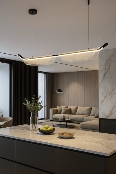Pendant lamp Manssori L150 LED 18W 3CCT BL
