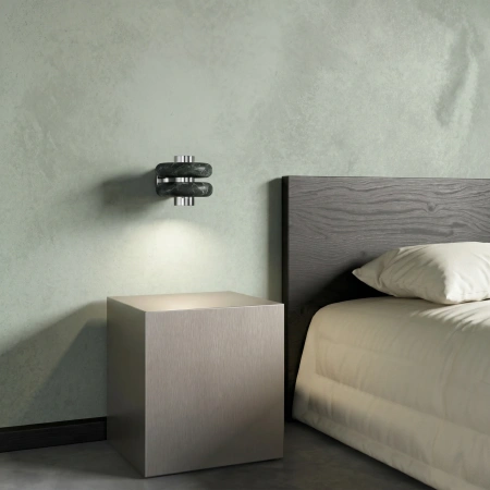 Wall lamp Aro Marble LED 6W Verde Tikal