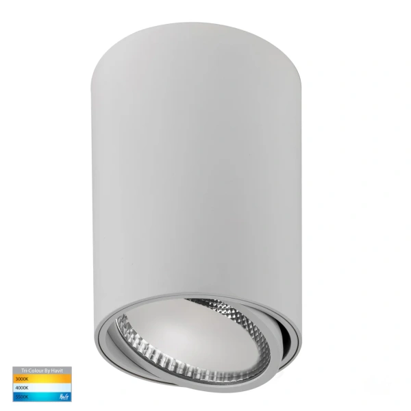 Surface downlight Nella WHT Adjustible 3CCT LED 18W IP54 Surface downlight Nella WHT Adjustible 3CCT LED 18W IP54