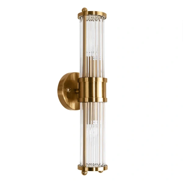 Wall light Hunter Brass Long 2 E14 H445
