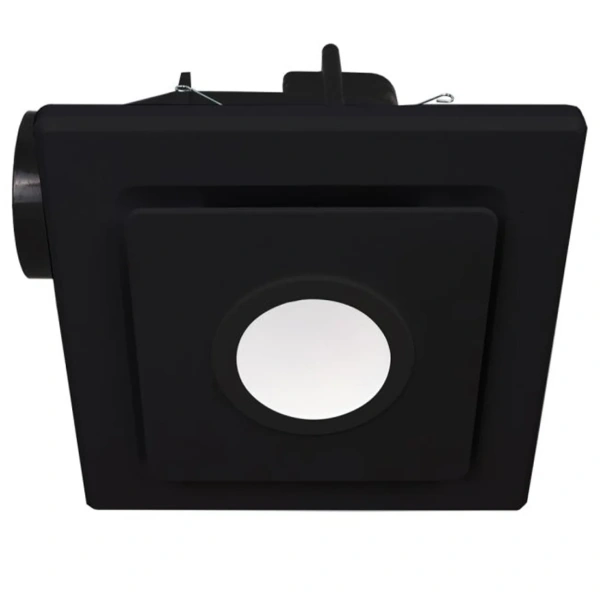 Exhaust fan Emeline II Large Square L33 35W LED 10W DIY BLK