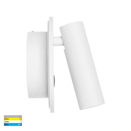 Wall light Lesen WHT LED 2x3W CCT Touch dim