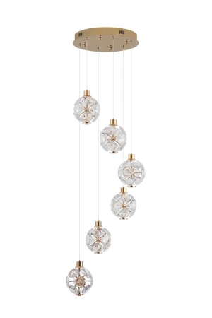 Pendant lamp ADRIANA 6 LED GL