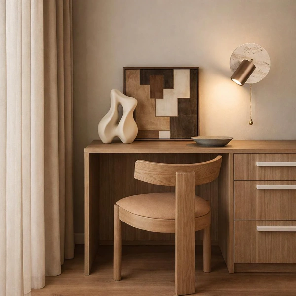 Wall lamp Brim Travertine GU10