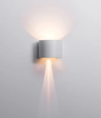 Wall light Nico II 7W 3K LED IP54 WHT