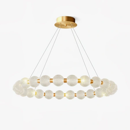 Pendant lamp Grazie P80 LED 25W BRS