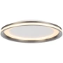 Ceiling light FULCRUM 40CM 40w LED 3K DIM PEARL GREY