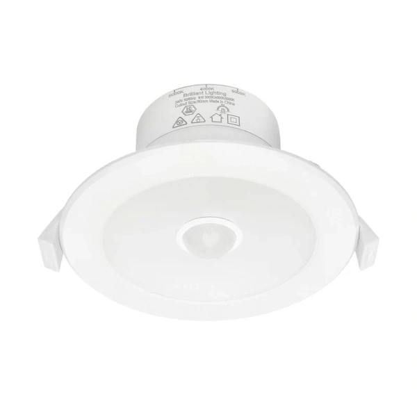 Downlight Lumascan-II LED 8W 3CCT Sensor WHT