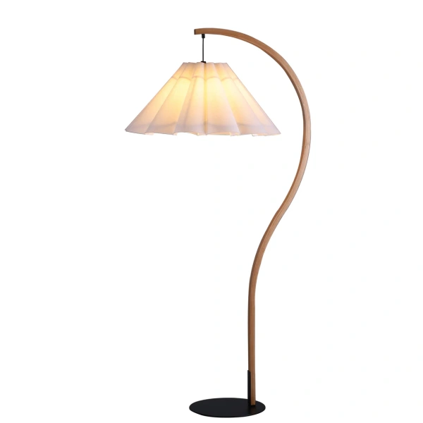 Floor Lamp Esther - E27 H155 BRS Floor Lamp Esther - E27 H155 BRS