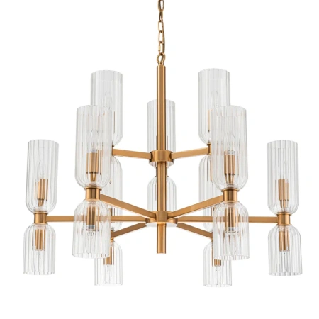 Pendant lamp Hepburn Large E14 BRS