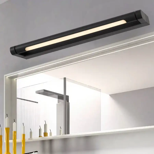 Wall light ARVIN 40 8w LED 3CCT IP44 NON-DIM L400 BLACK