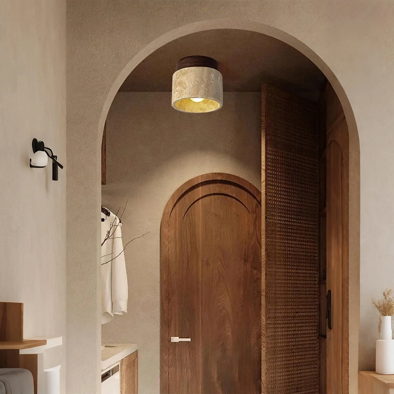 Lighting Trend 2025: Travertine Lights Bring Natural Elegance Indoors
