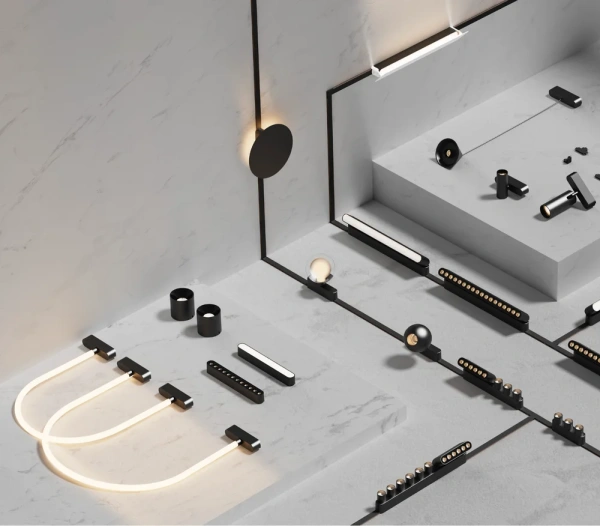 Track Opal Flex Tube Z3070-8.OP.CCT.BK 48V 8W WIFI