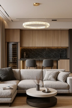 Pendant lamp Ring P60 GL Crystal