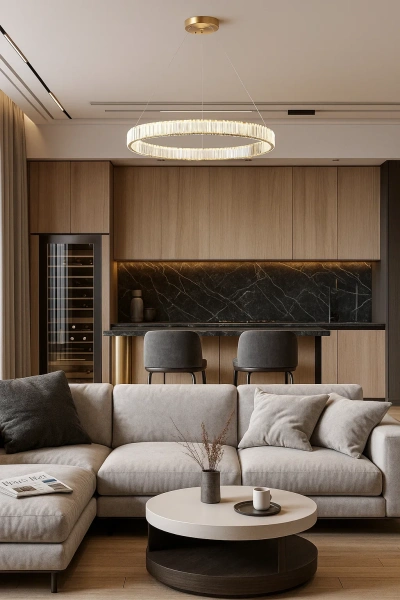 Pendant lamp Ring P60 GL Crystal