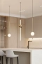 Pendant lamp Skili S1 WH