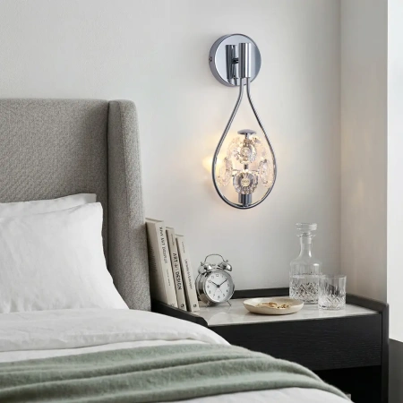 Wall light Margot 1 WARM WHITE 3K 10W LED CHR
